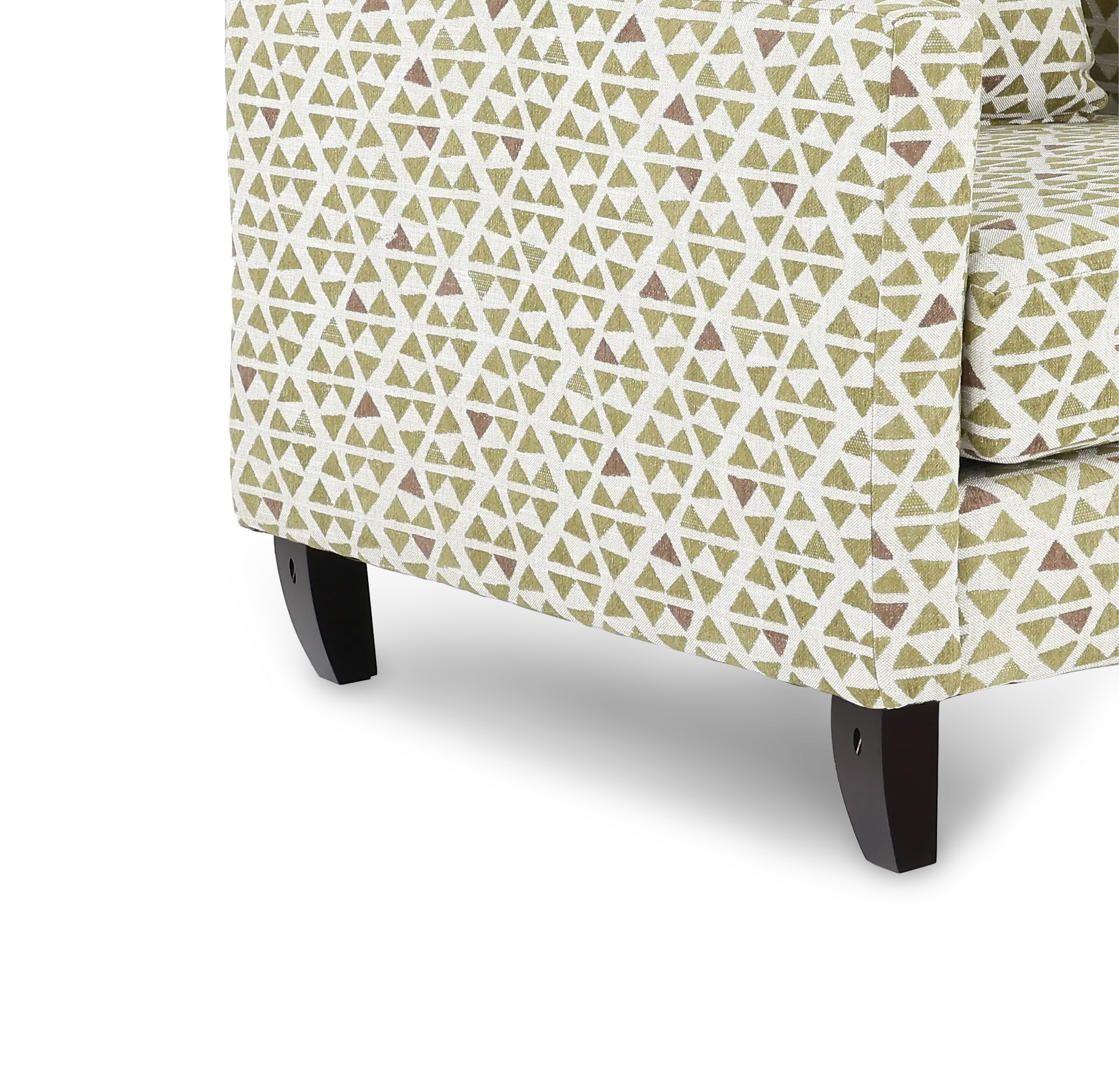 Bodega Garden Green Geometric Accent Chair-7