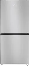 Midea 20 Cu Ft 50/50 Convertible Refrigerator / Freezer – Garage Ready Stainless Steel