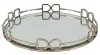 Valentina Silver Round Tray Mirror