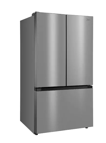Midea 27 Cu Ft Counter‑Depth 3-Door Refrigerator with AutoFill Water Pitcher – Stainless Steel-5