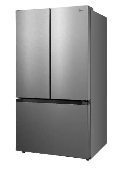 Midea 27 Cu Ft Counter‑Depth 3-Door Refrigerator with AutoFill Water Pitcher – Stainless Steel-6