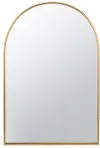 Gold Arch Wall Mirror