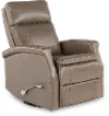 Bristol Graphite Gray Manual Swivel Glider Recliner