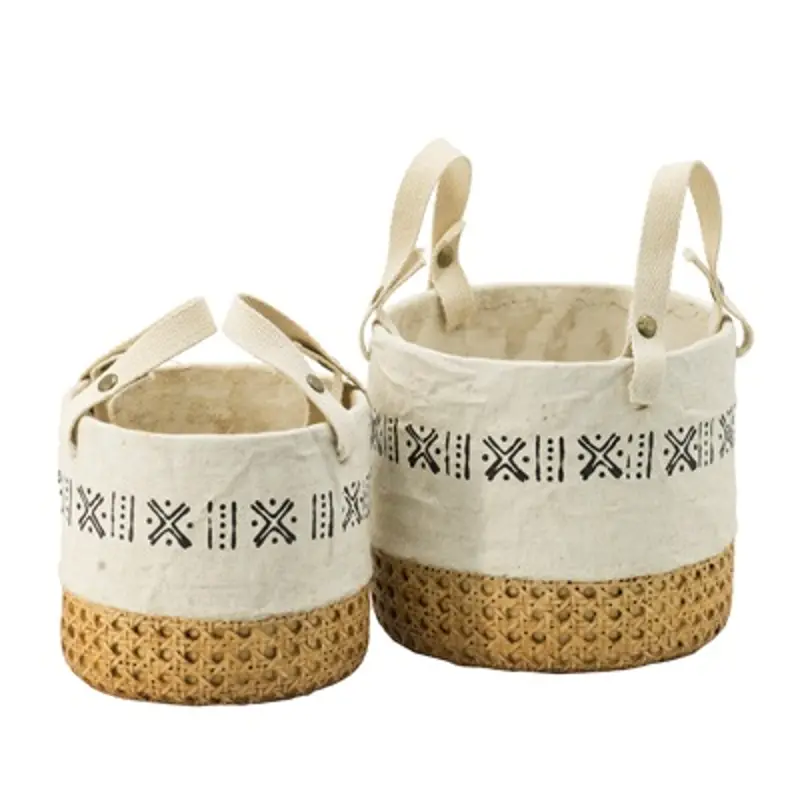 Cement Planter Small with Handle