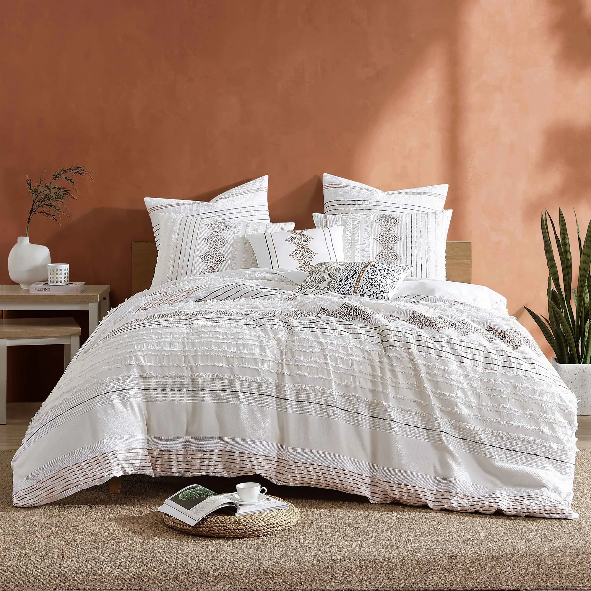 Clip Spice 5 Piece Queen Comforter Set-2