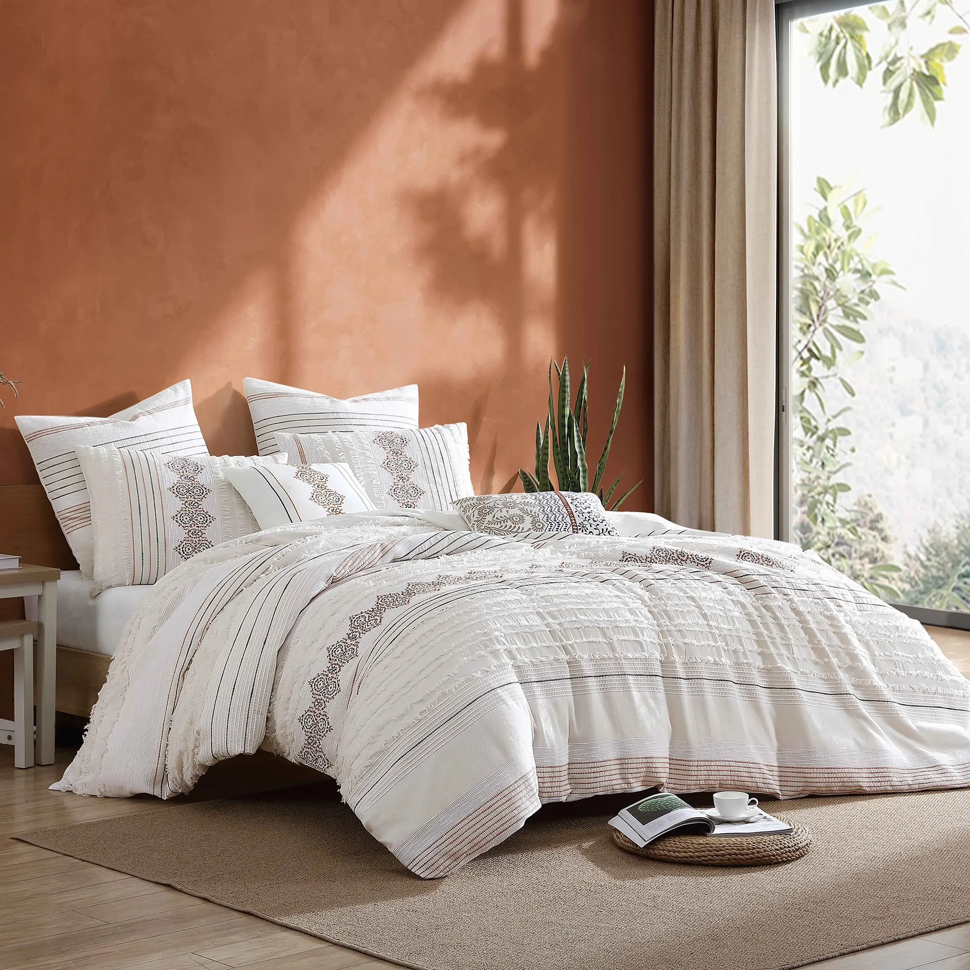 Clip Spice 5 Piece Queen Comforter Set-3