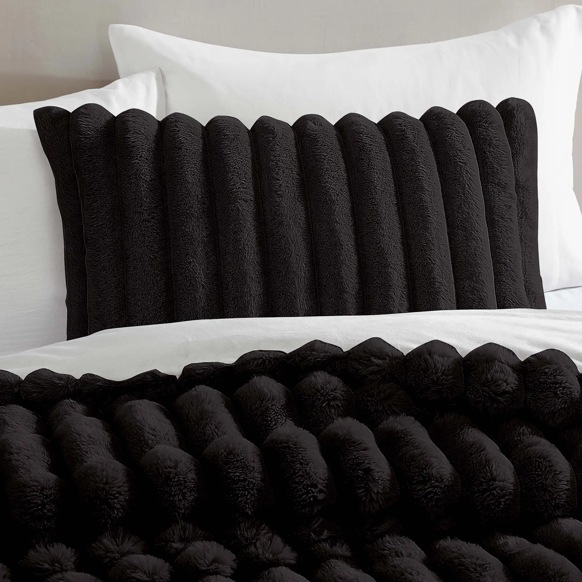 Channel Faux Queen 4-Piece Comforter Set-3