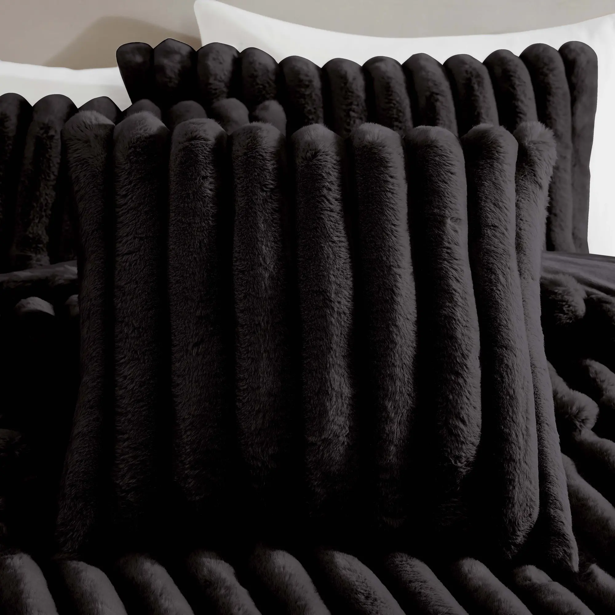 Channel Faux Queen 4-Piece Comforter Set-4