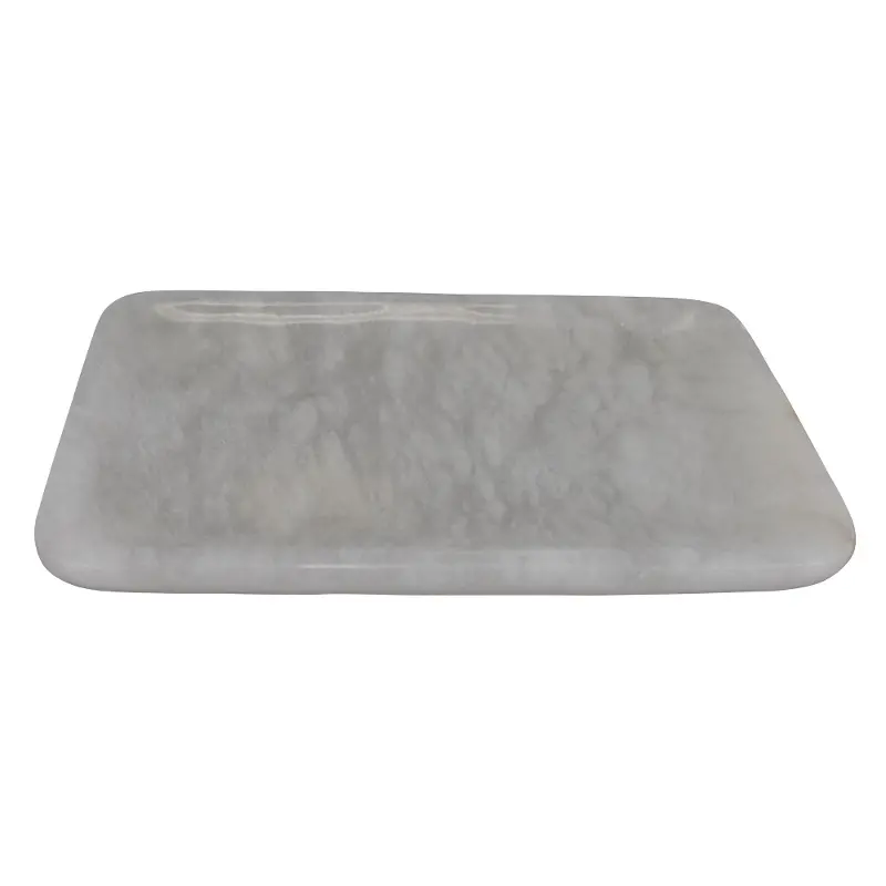 Alabaster Large White Tray