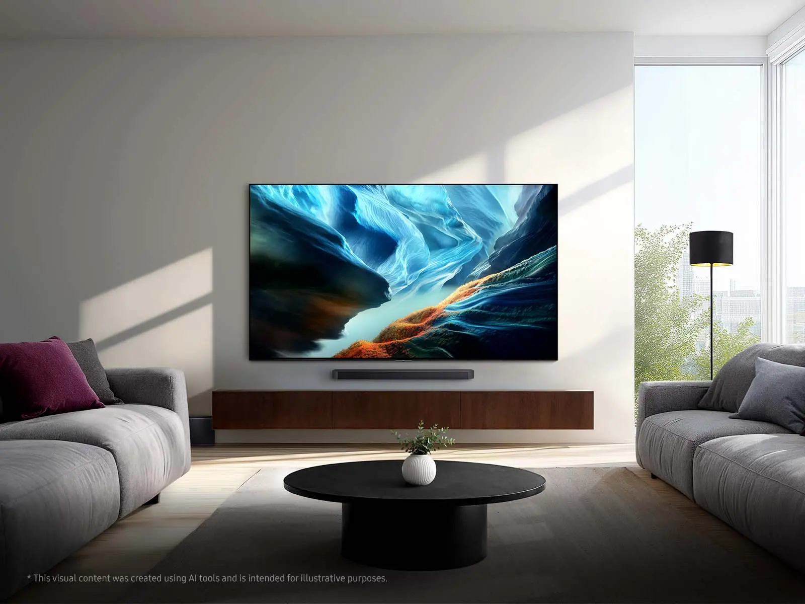 QN48S90HAEXZA Samsung 48 Class S90H Series OLED 4K UHD Samsung Vision AI Smart Tizen TV-2