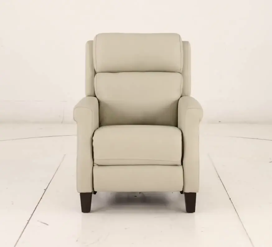 Finley Alabaster Leather High-Leg Power Recliner-11