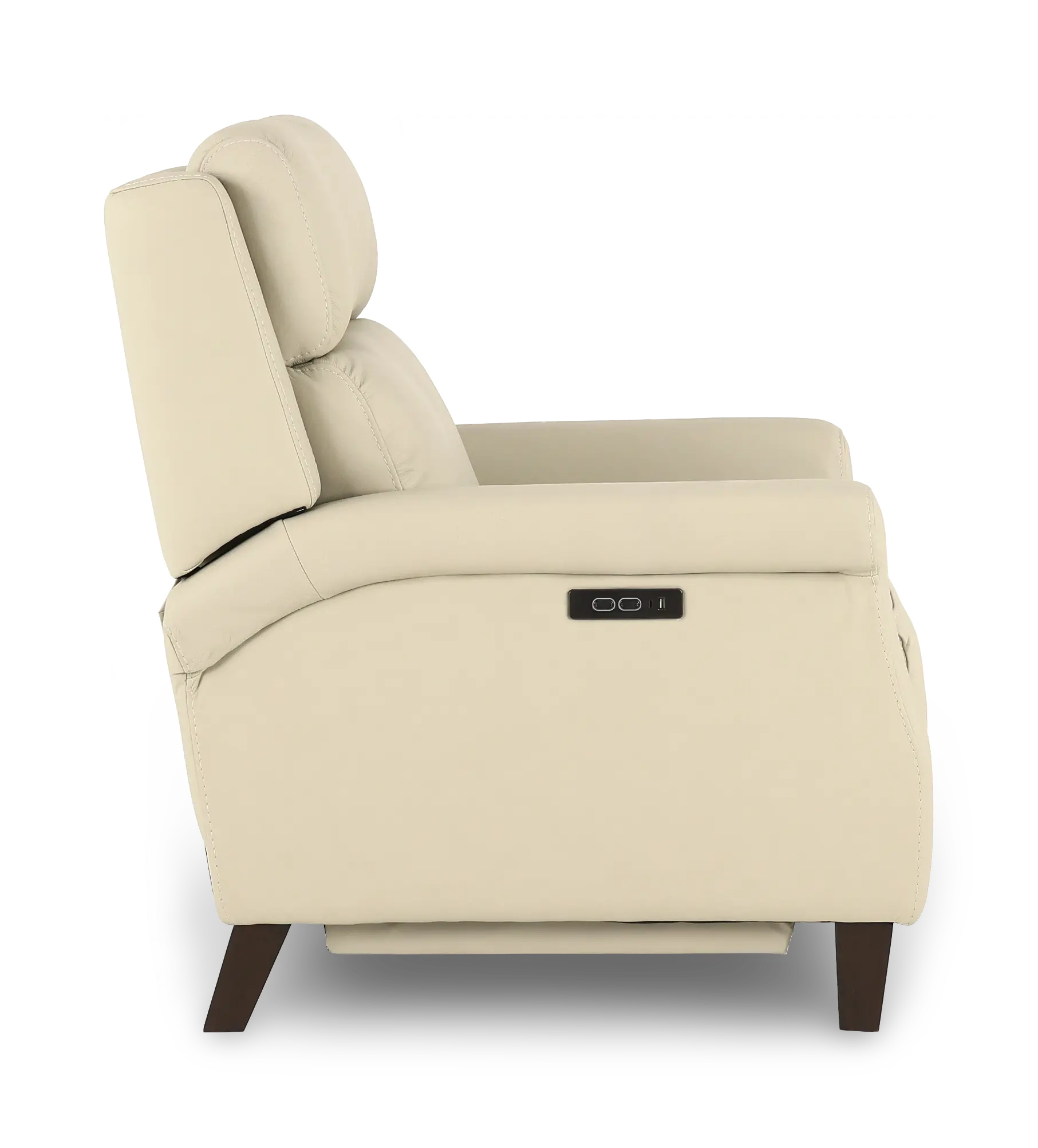 Finley Alabaster Leather High-Leg Power Recliner-6