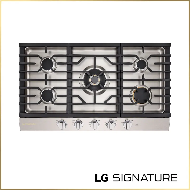 CBGU3639X LG SIGNATURE 36 Inch Gas Cooktop - Stainless Steel-2