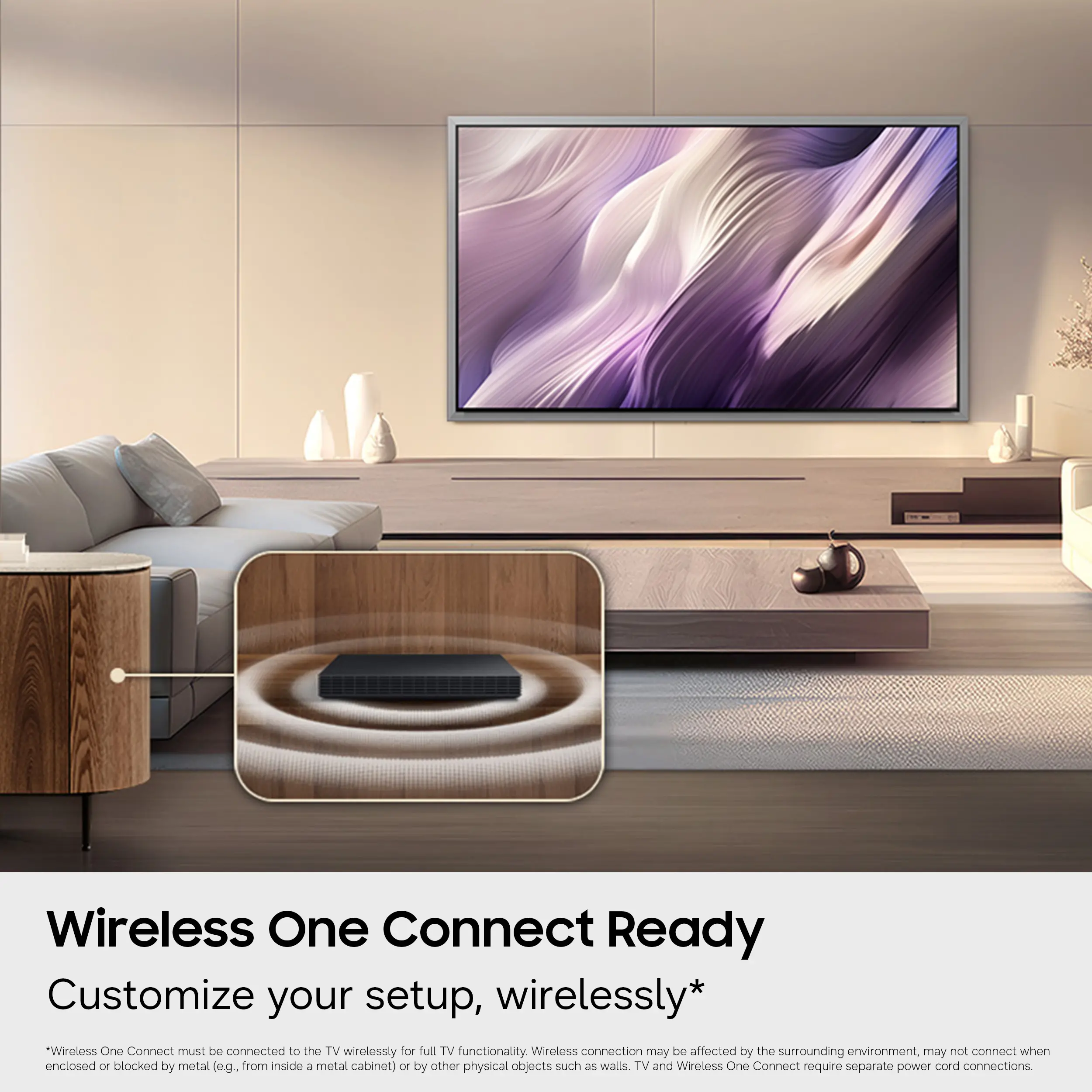 QN83S95HAEXZA Samsung 83 Class S95H Series OLED 4K UHD Samsung Vision AI Smart Tizen TV-9