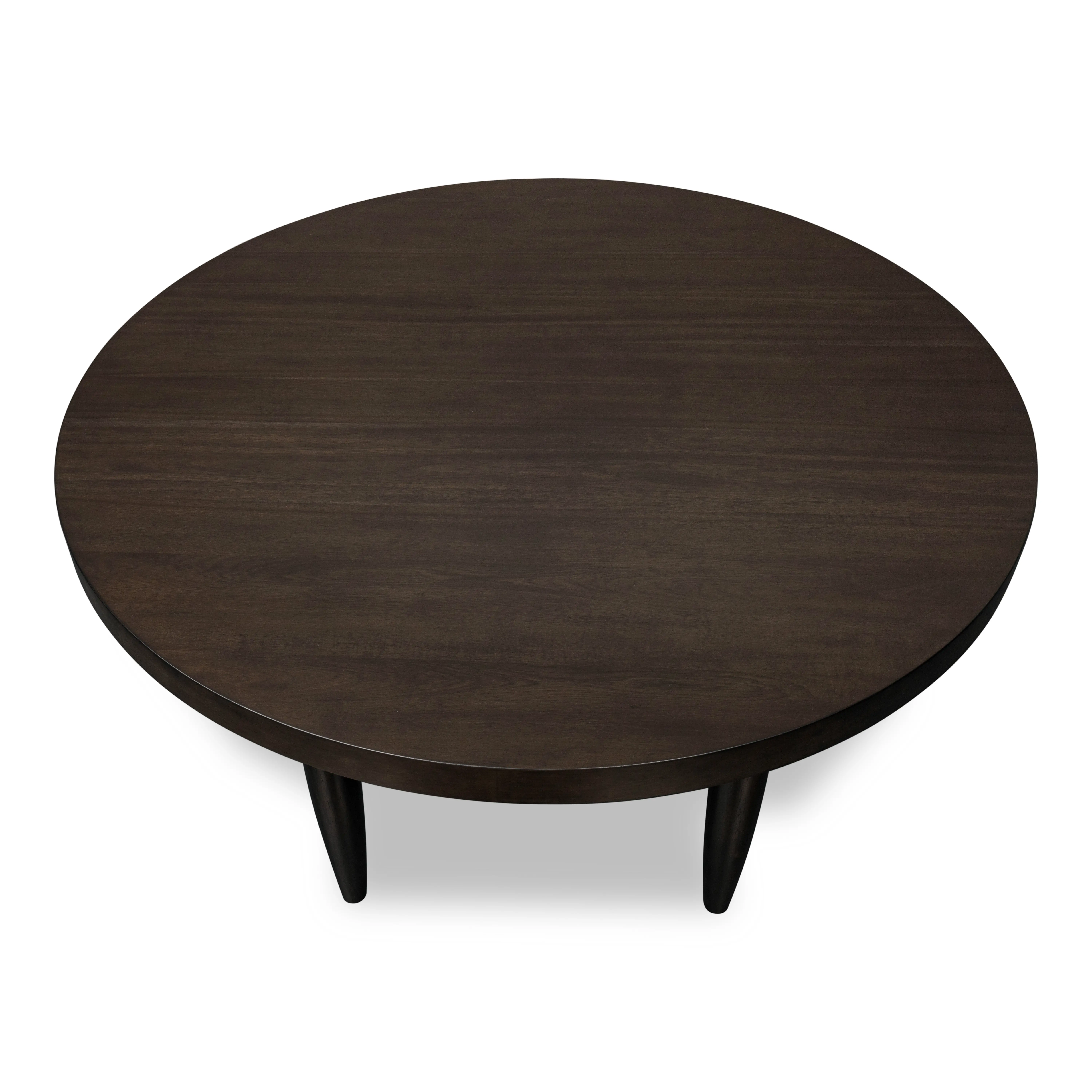 Koko Minx Brown Round Table with 4 Woven Back Chairs-9