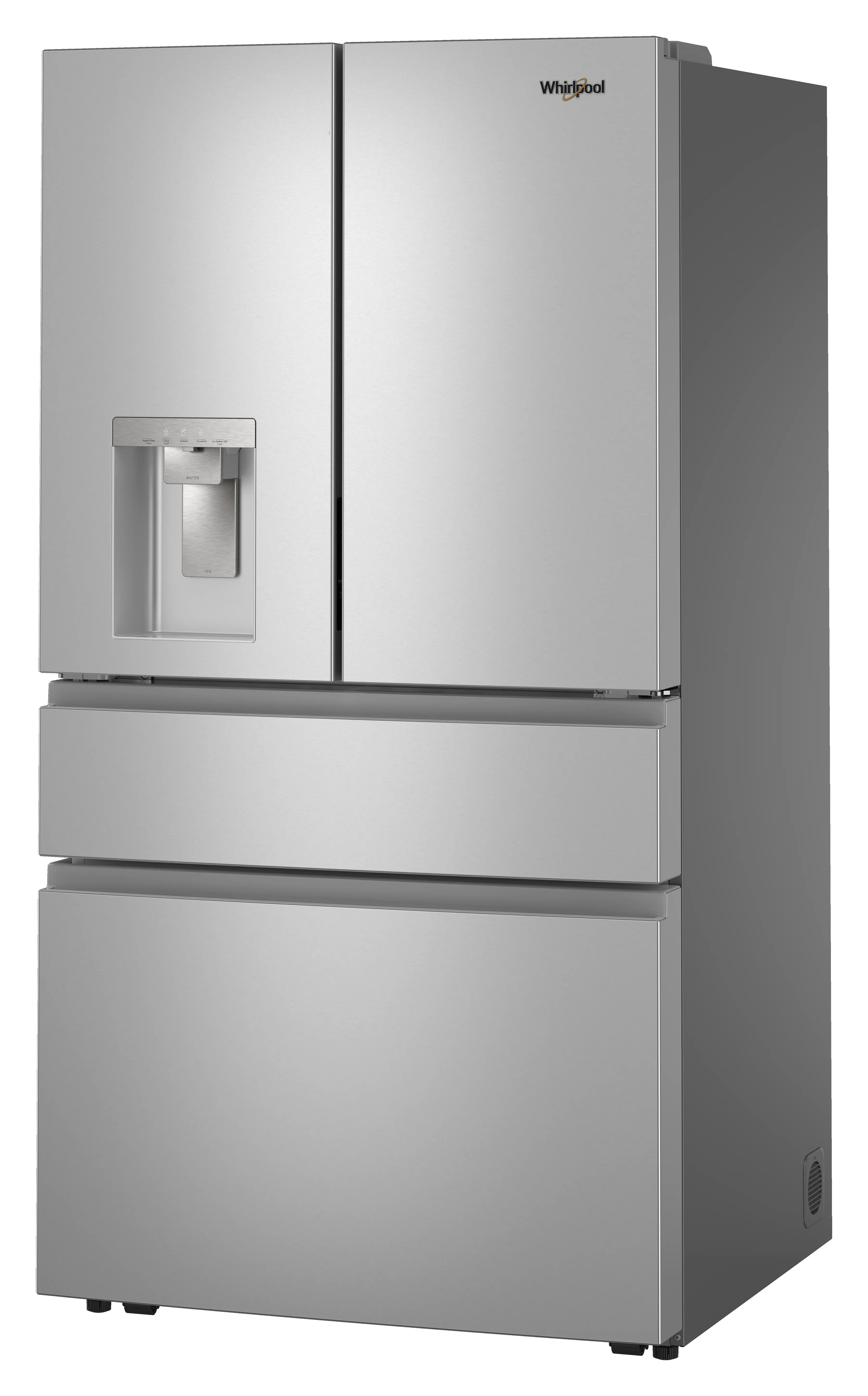 WRMF3736SZ Whirlpool 29 Cu Ft 4-Door French Door Refrigerator with Flexible Temperature Drawer - Stainless Steel-6
