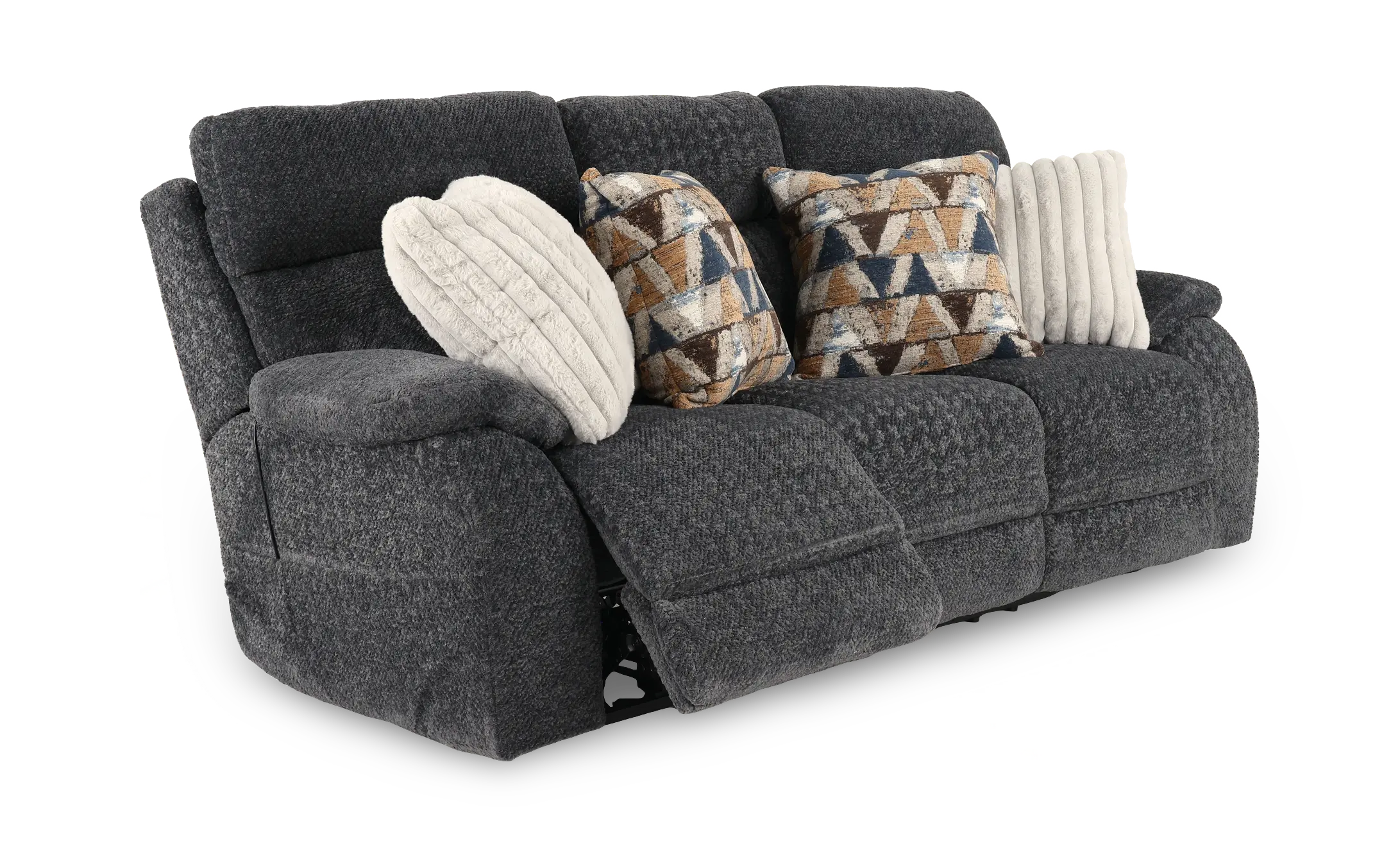 762821/1963-28 Joya Galaxy Gray Power Reclining Sofa with Heat and Massage-5