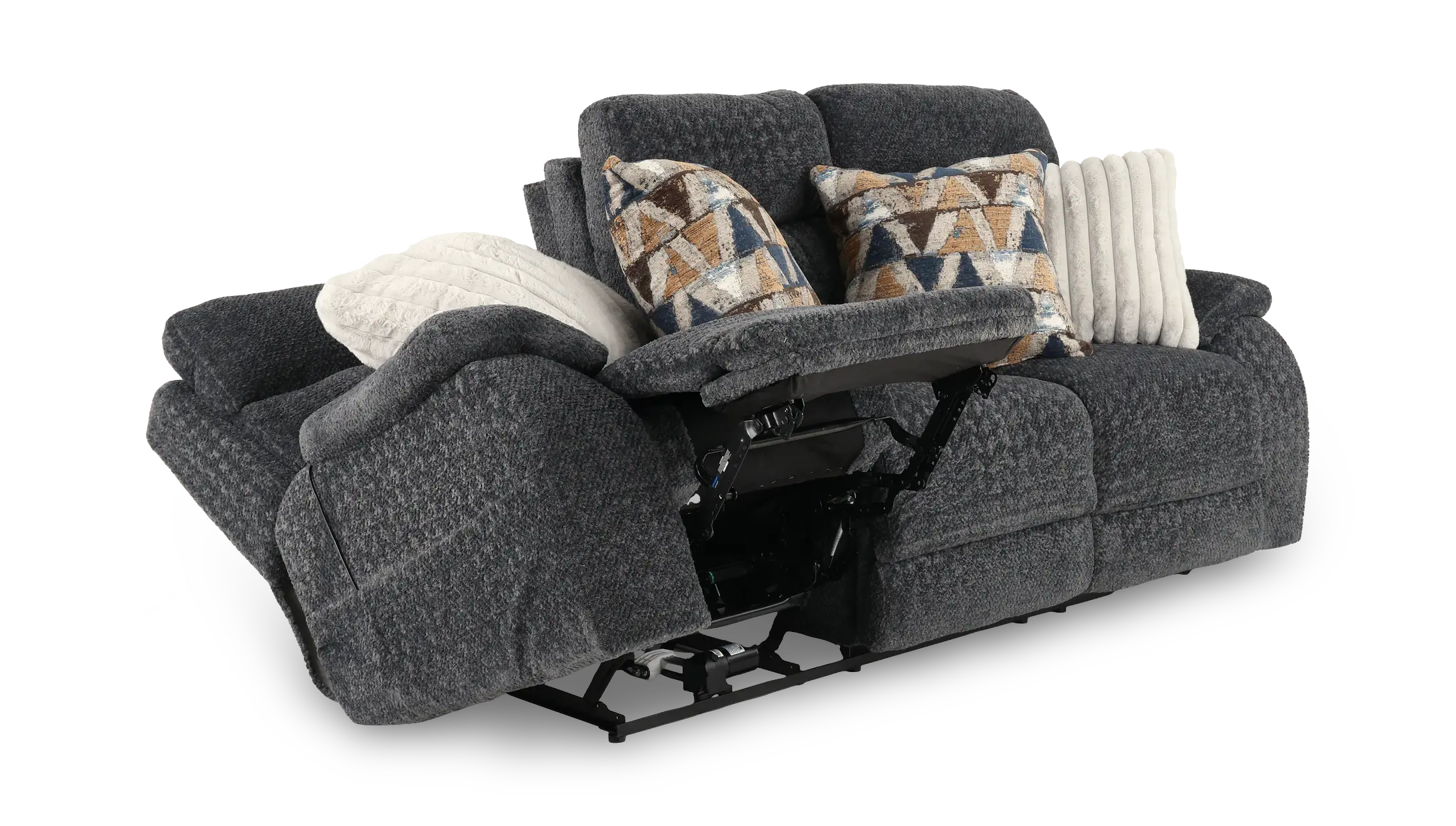 762821/1963-28 Joya Galaxy Gray Power Reclining Sofa with Heat and Massage-6