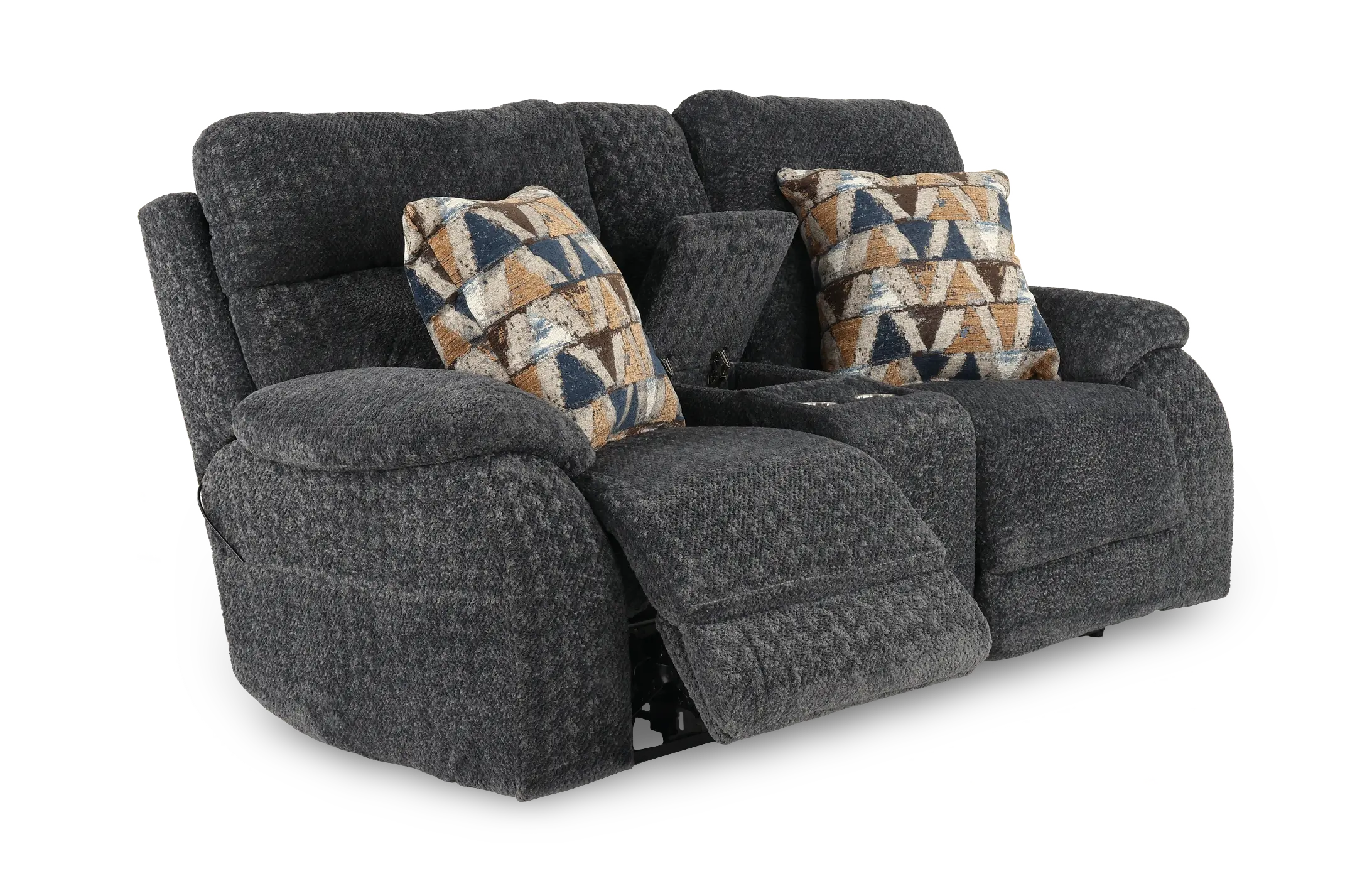 762829/1963-28 Joya Galaxy Gray Power Reclining Loveseat with Heat and Massage-5