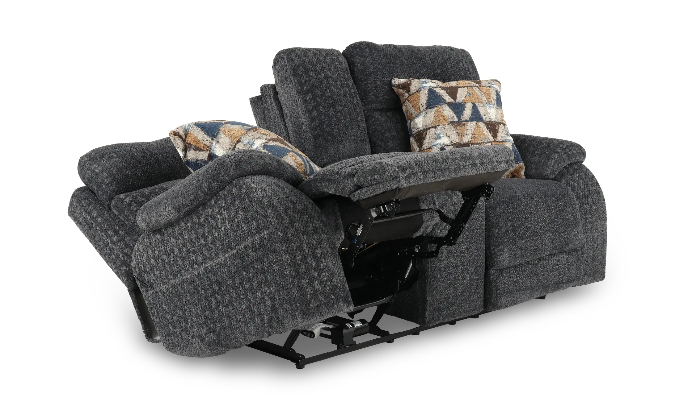 762829/1963-28 Joya Galaxy Gray Power Reclining Loveseat with Heat and Massage-6