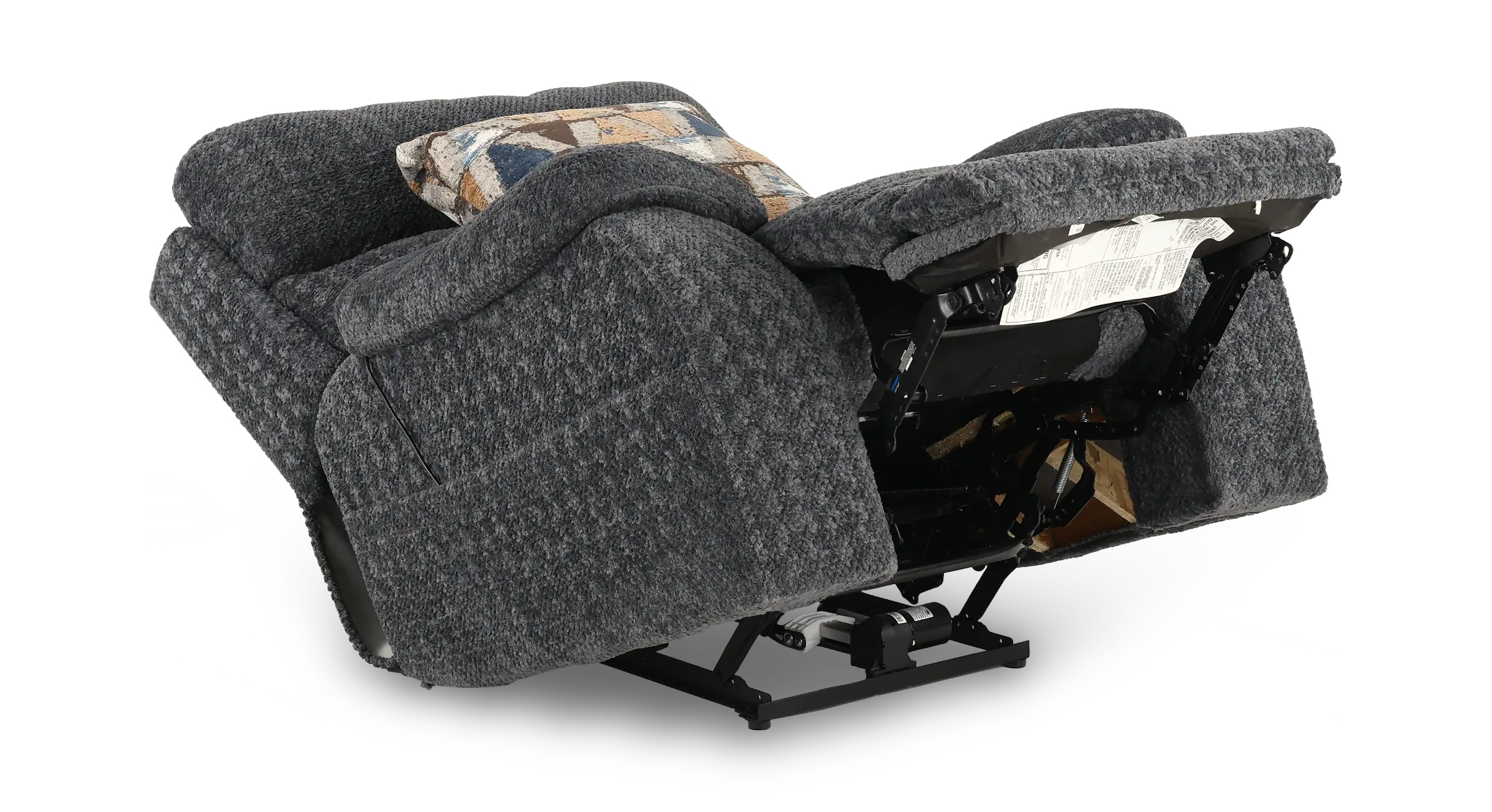 762820-7/1963-28 Joya Galaxy Gray Power Recliner with Heat and Massage-6