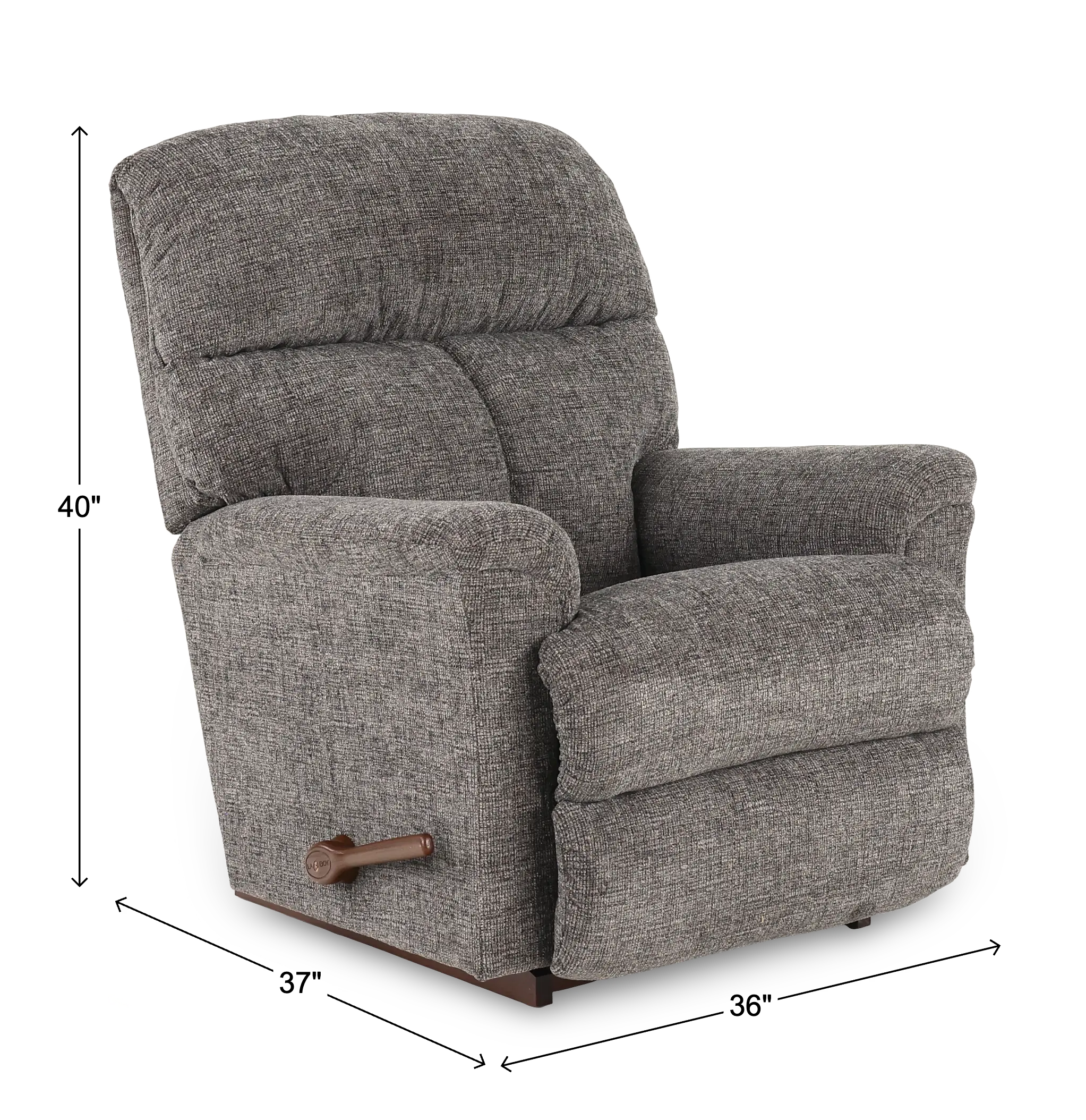 010704/C180969 Reed Granite Gray Manual Rocker Recliner-3