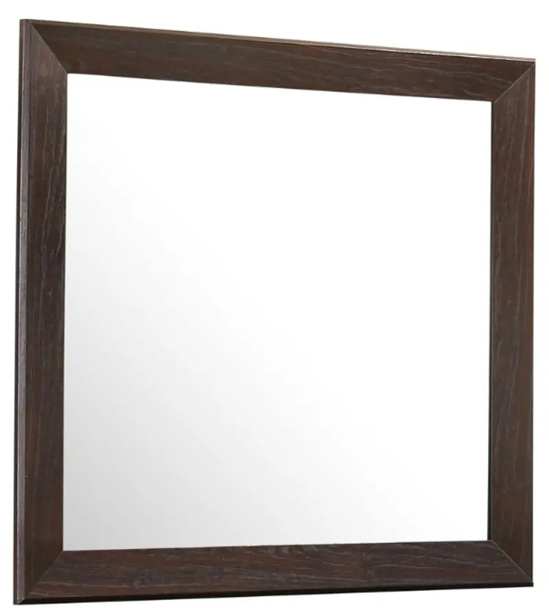 Excalibur Dark Cocoa Brown Dresser Mirror
