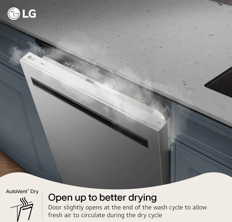 LDNPQ445S LG Smart Top Control Dishwasher - Stainless Steel-4