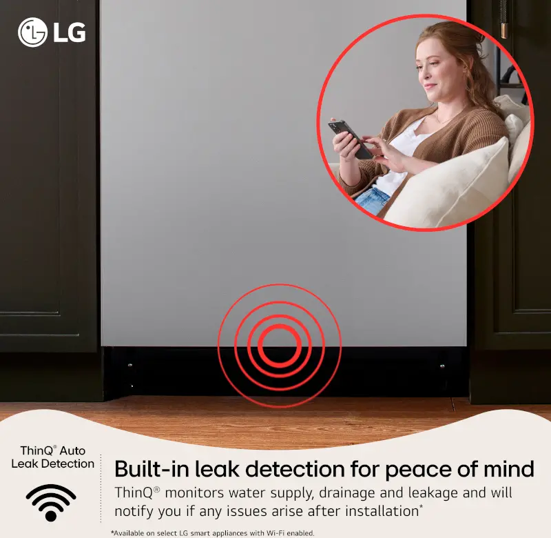 LDNPQ445S LG Smart Top Control Dishwasher - Stainless Steel-5