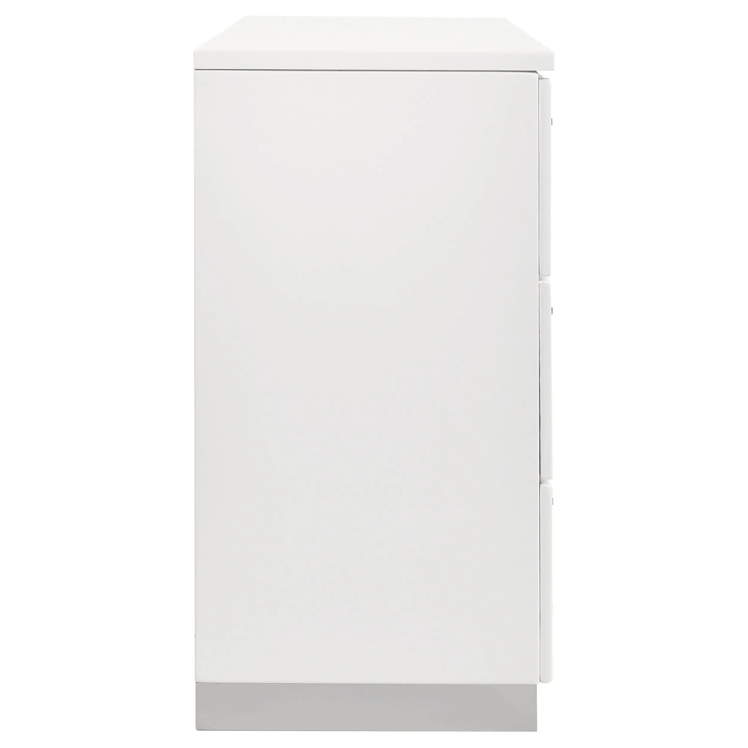 Manhattan Bright White 6-Drawer Dresser-5