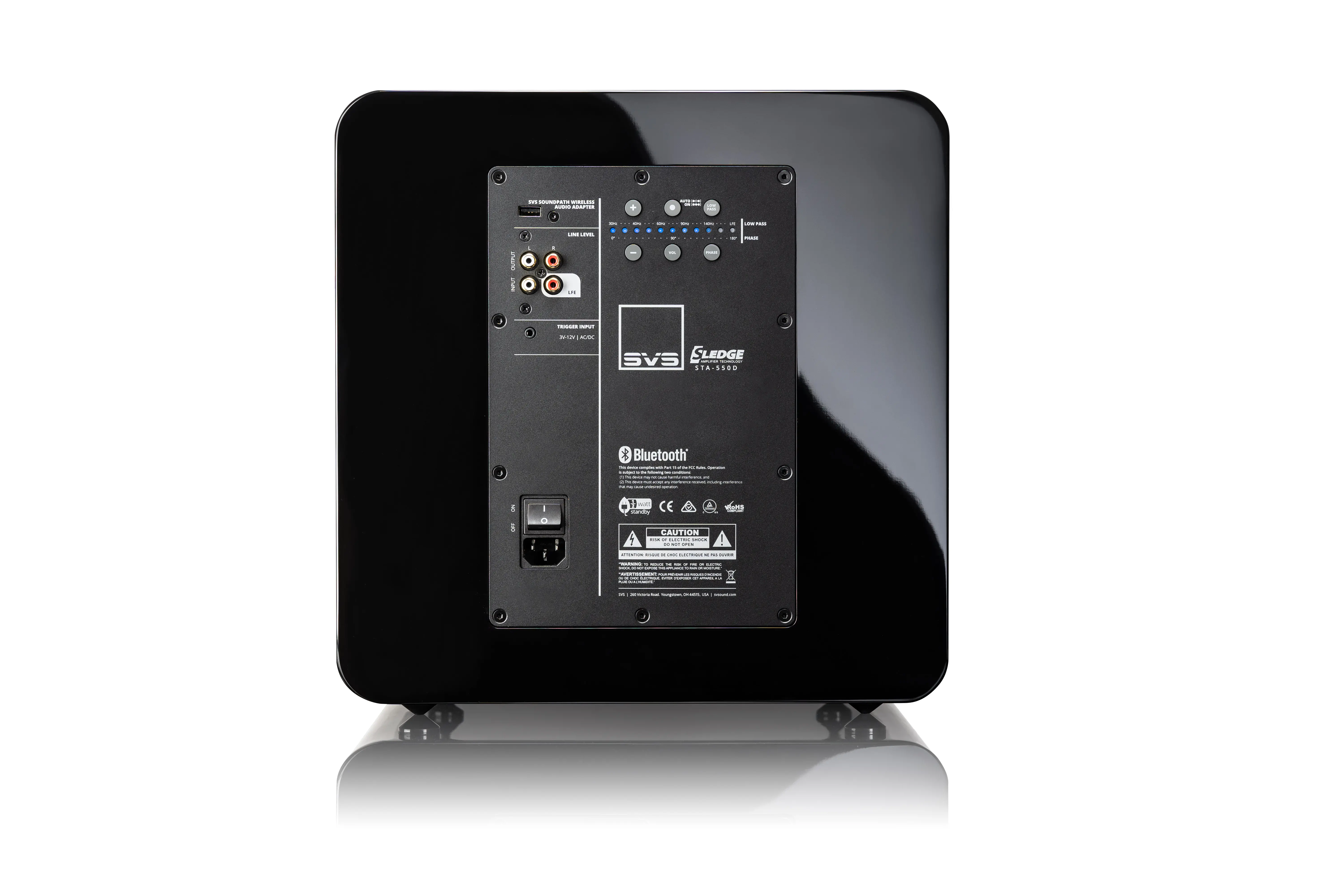 SB-2000 PRO - PIANO GLOSS SVS SB-2000 Pro Subwoofer - Piano Gloss Black-5