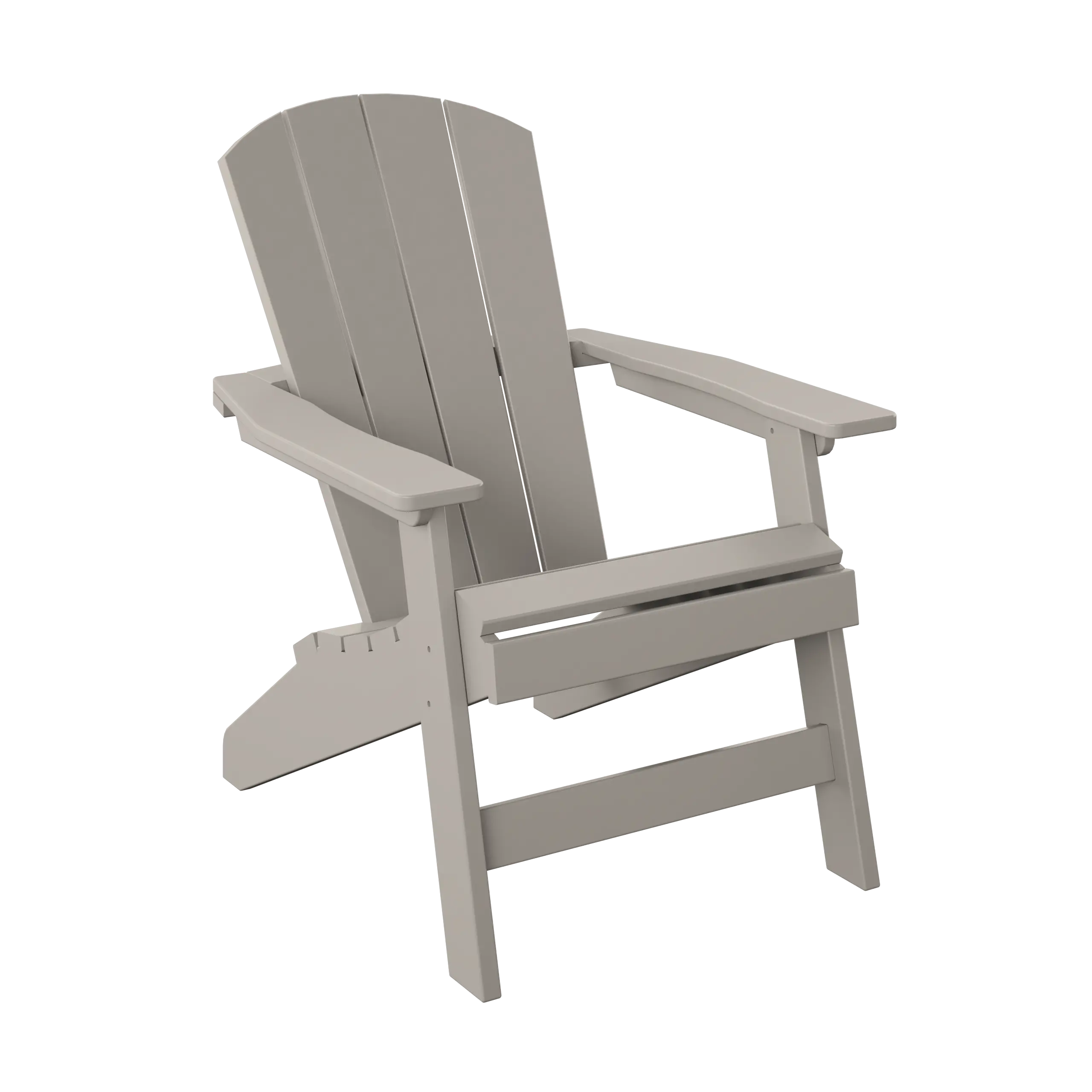 Polybird Beige Adirondak Chair-1