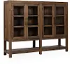 Kharga Brown Display Cabinet