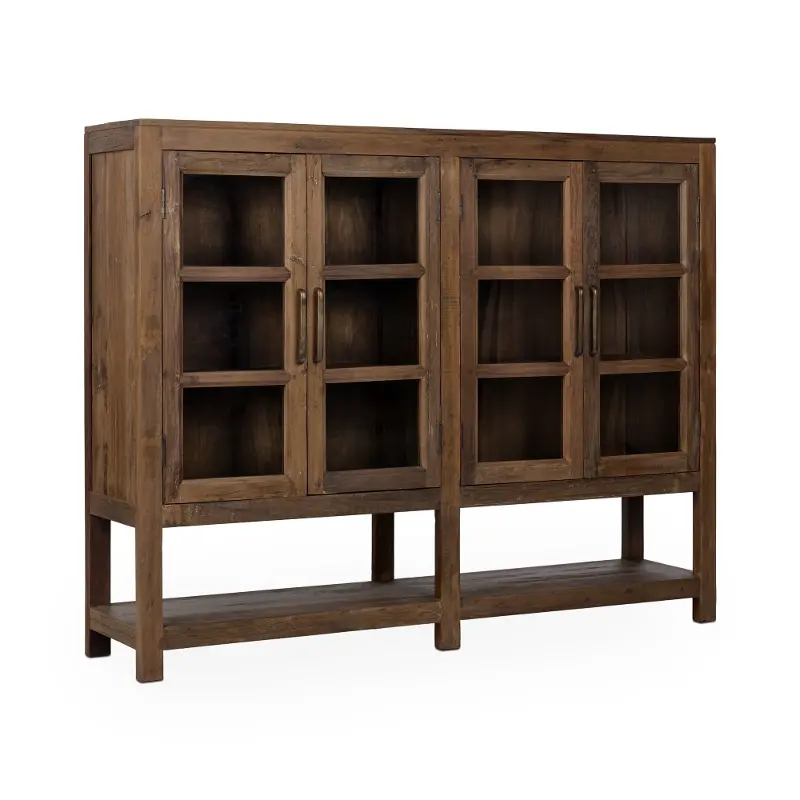 Kharga Brown Display Cabinet