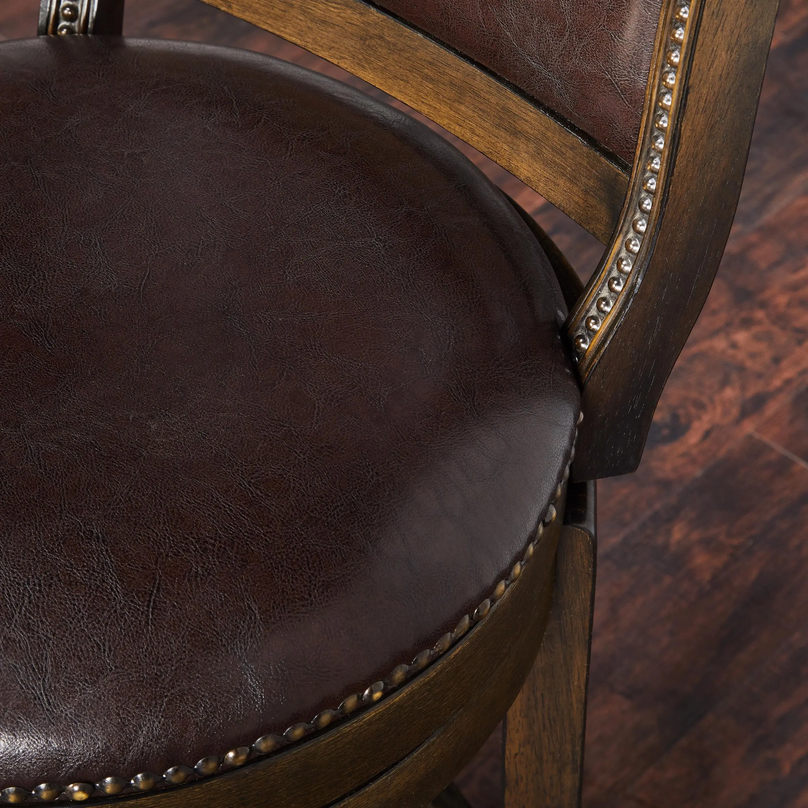 Sandler Brown Barstool, Set of 2-4
