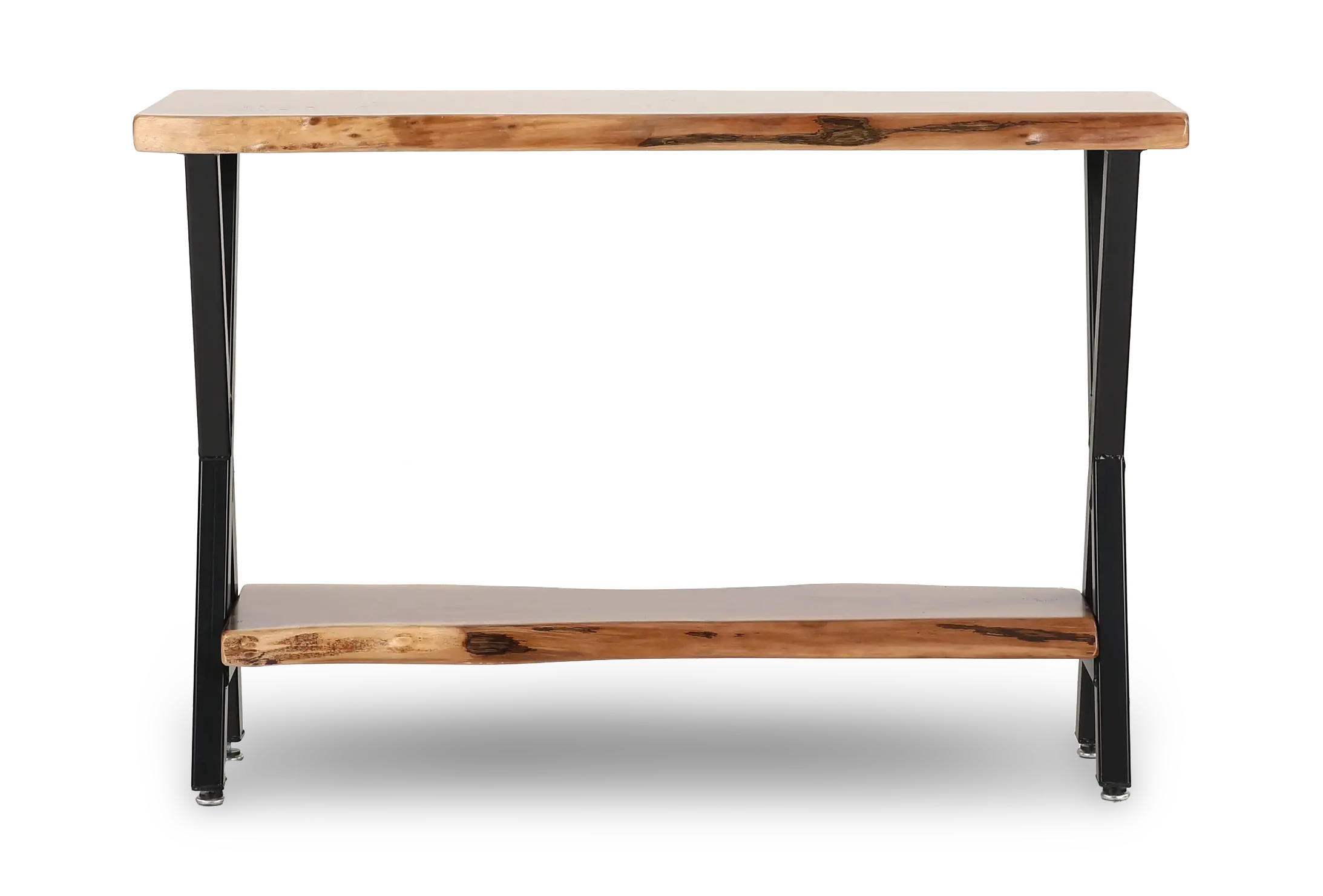 Live Edge Walnut Sofa Table-4