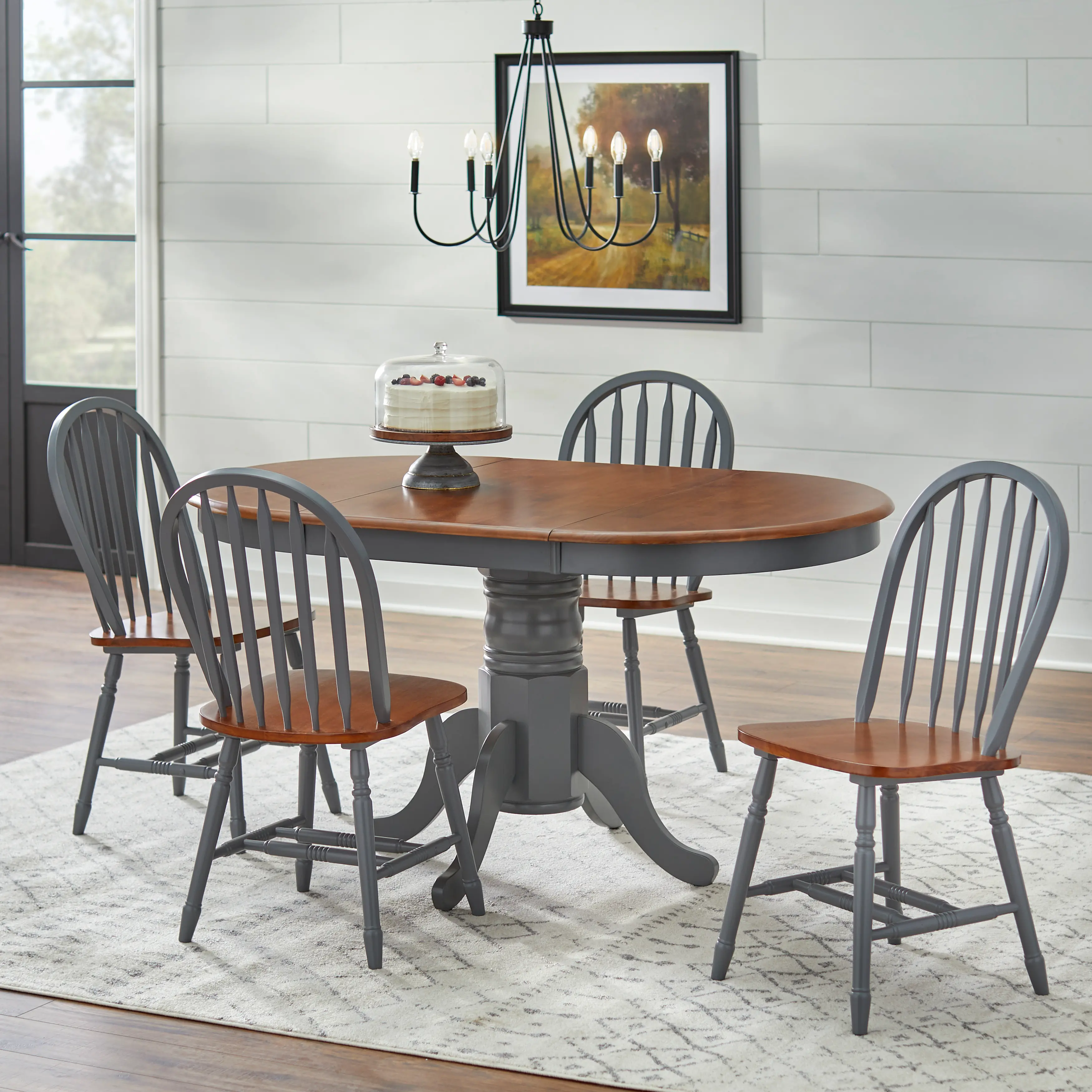 Eastwood Gray Dining Chairs, Set of 2-2