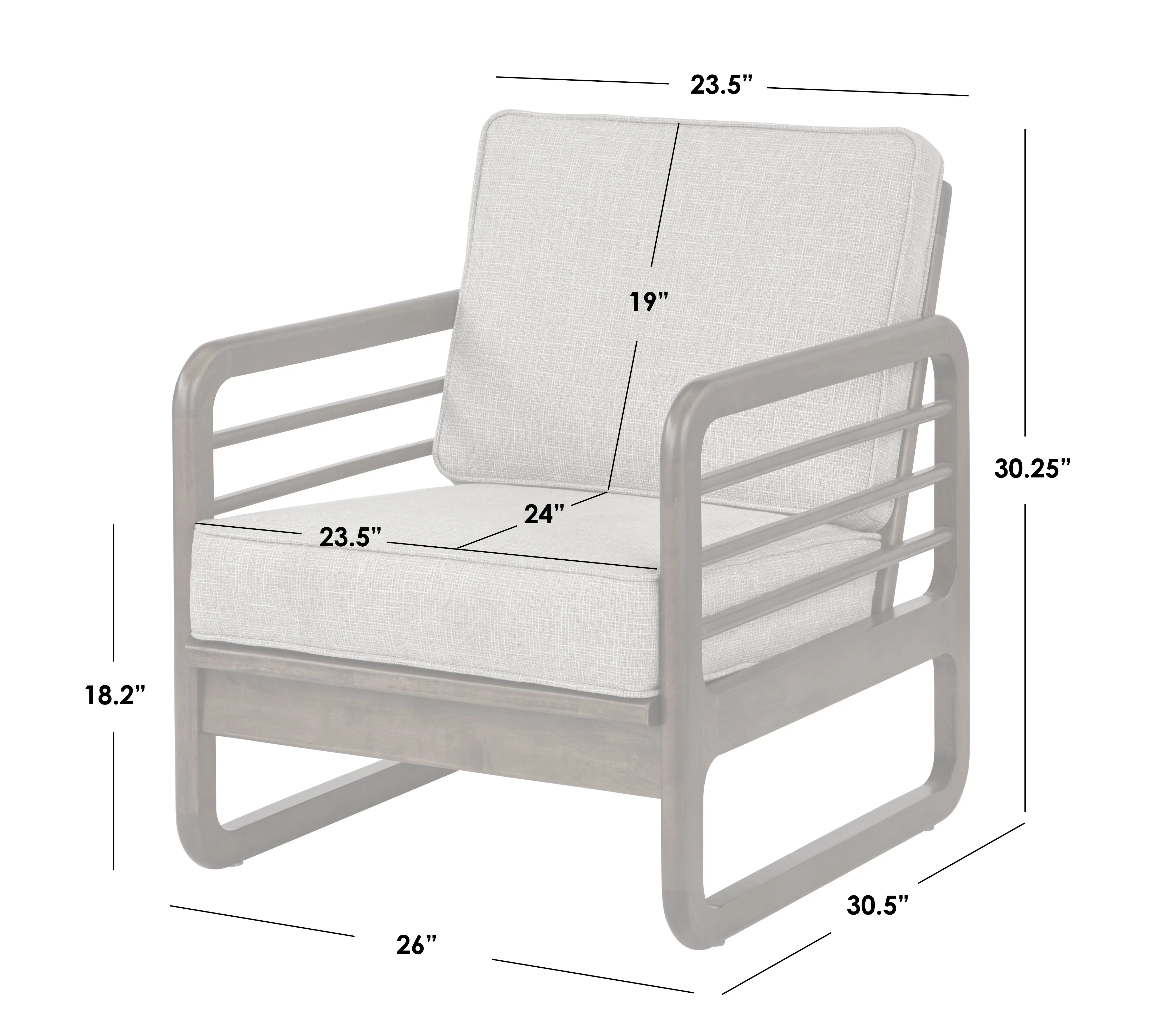 SYBIL ACCENT CHAIR BROWN-3