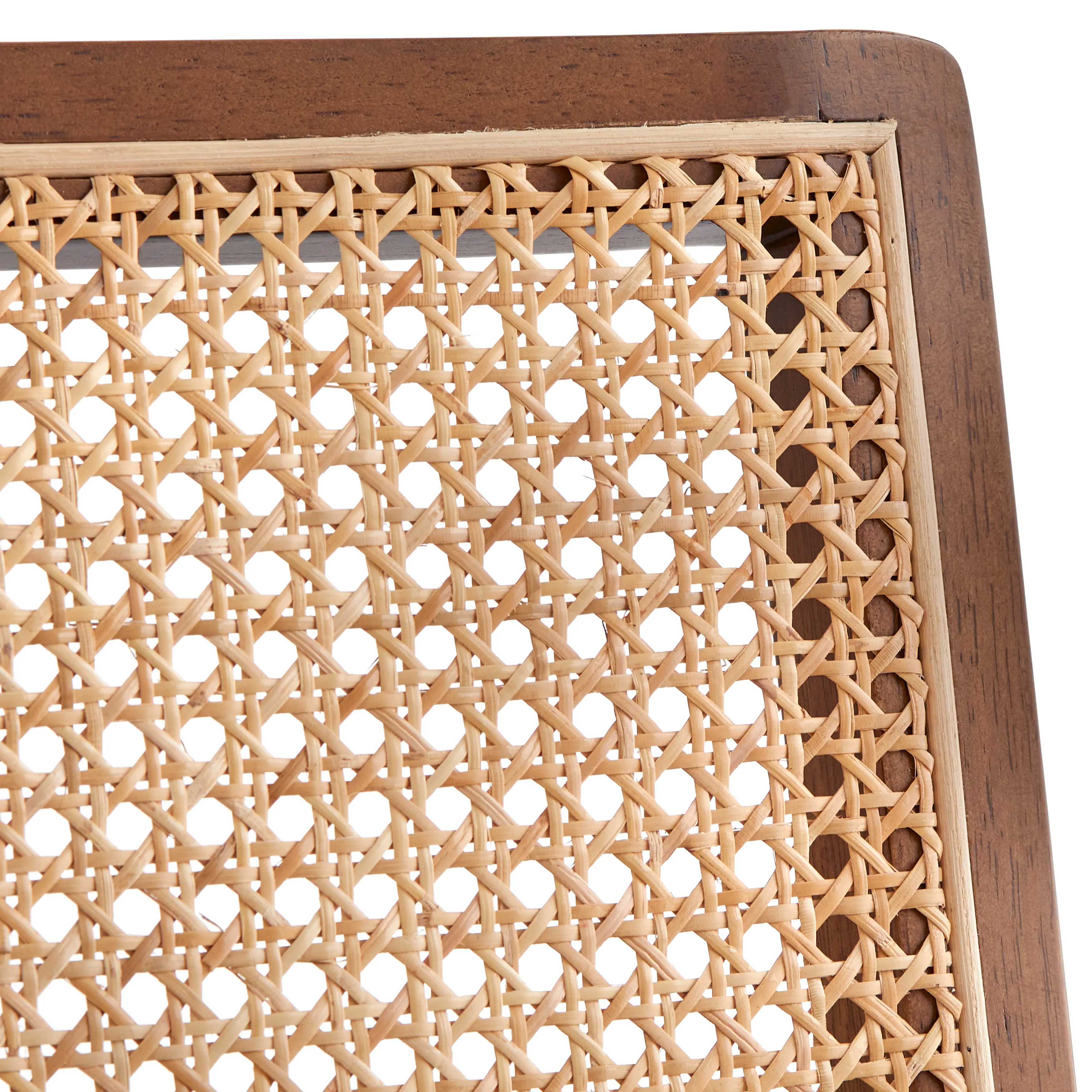 Emily Walnut Cane Back Accent Chair-3