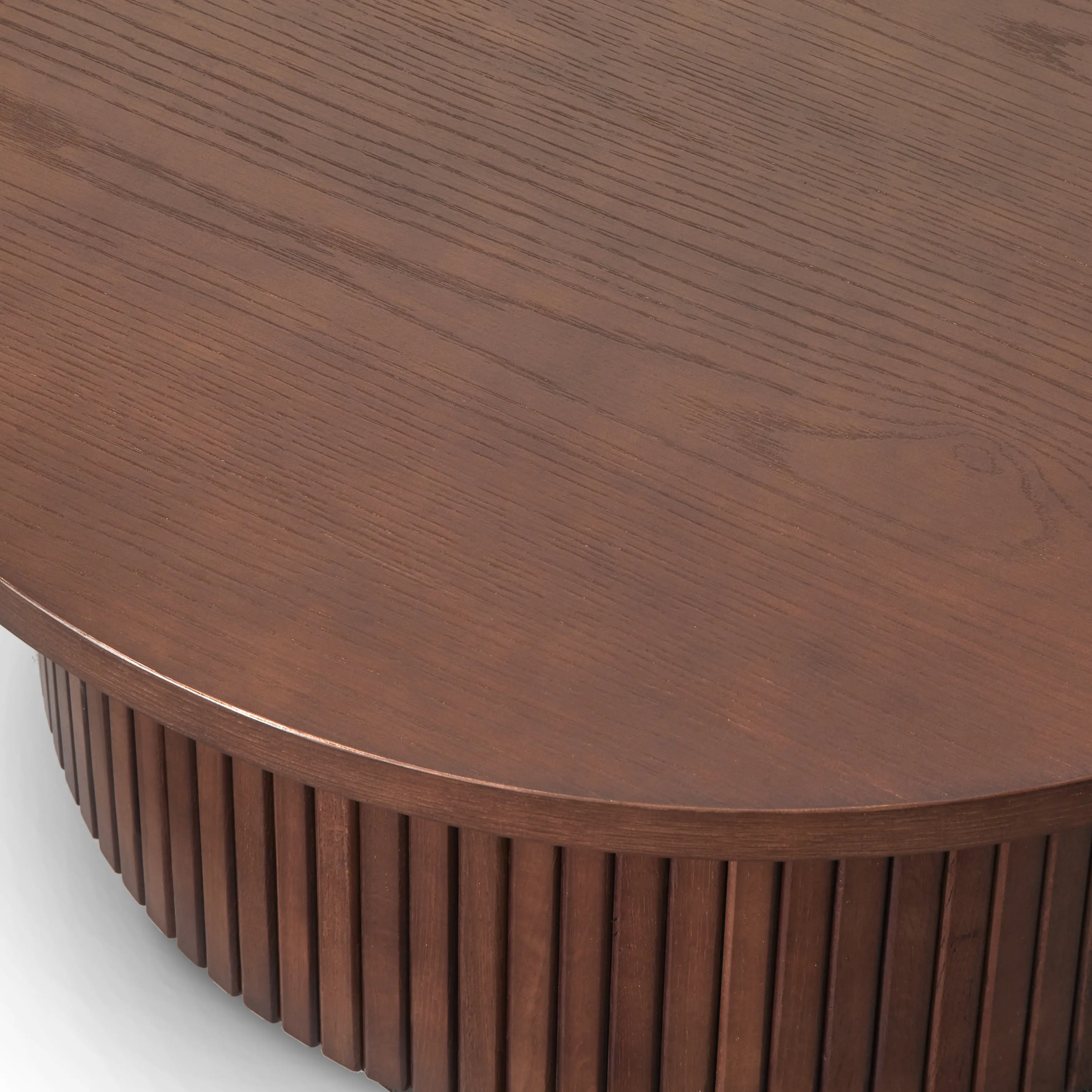 Drake Low Profile Walnut Cocktail Table-3