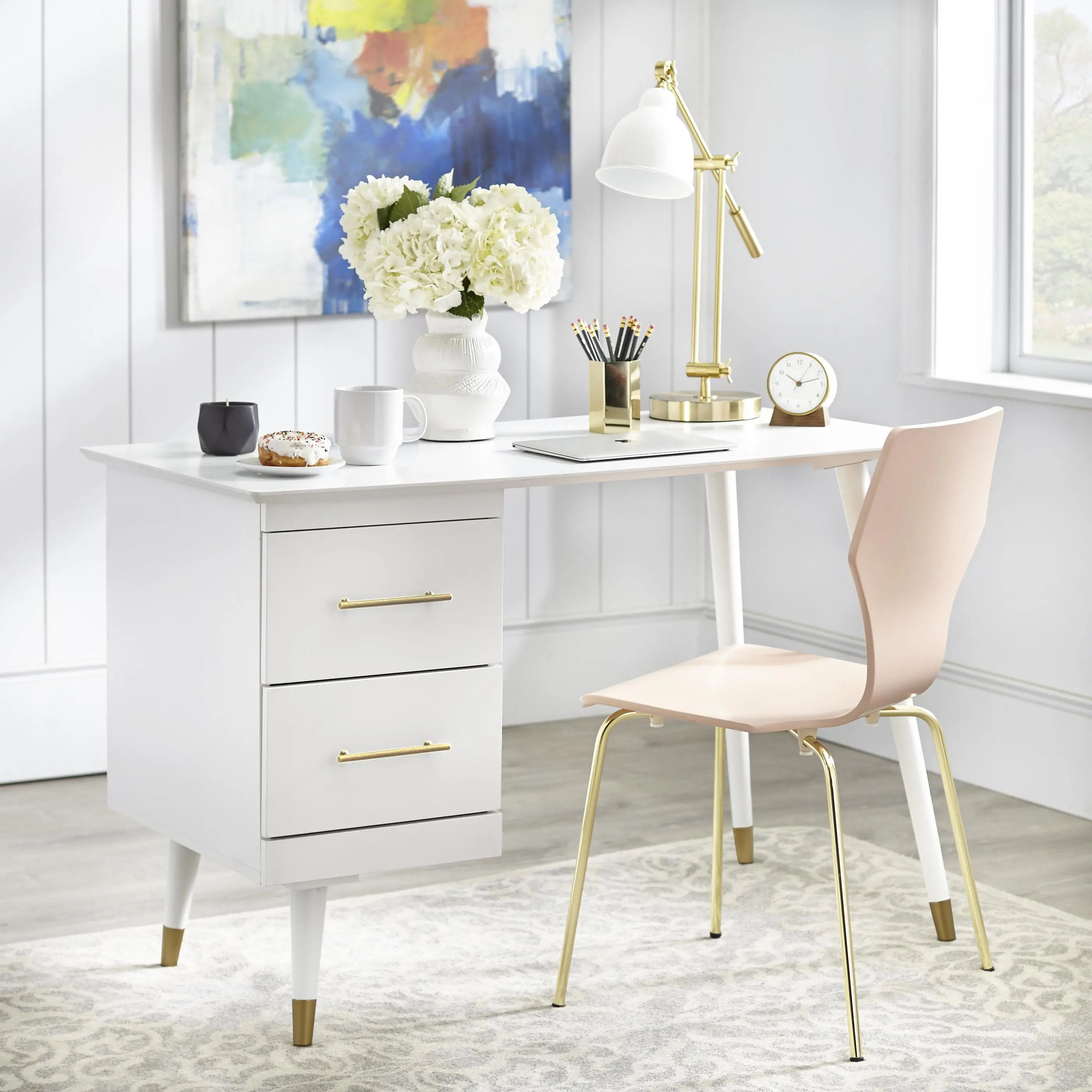 Kingsley White Desk-1