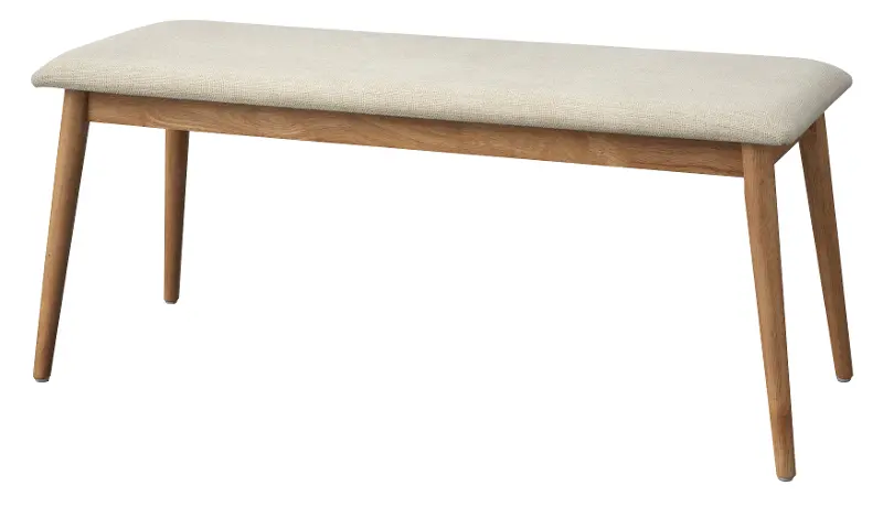 Darcy Light Oak Dining Bench