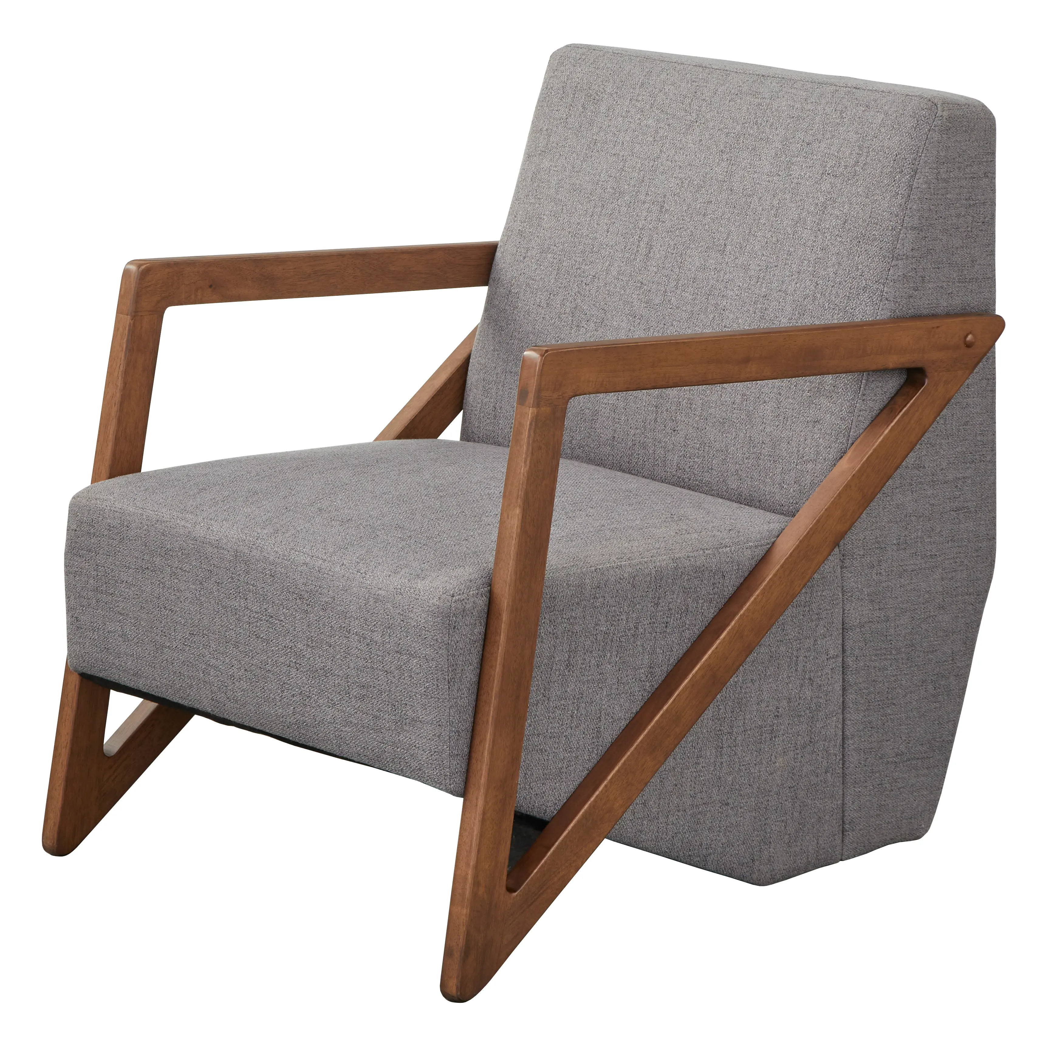 Caroline Beige and Gray Accent Chair-3