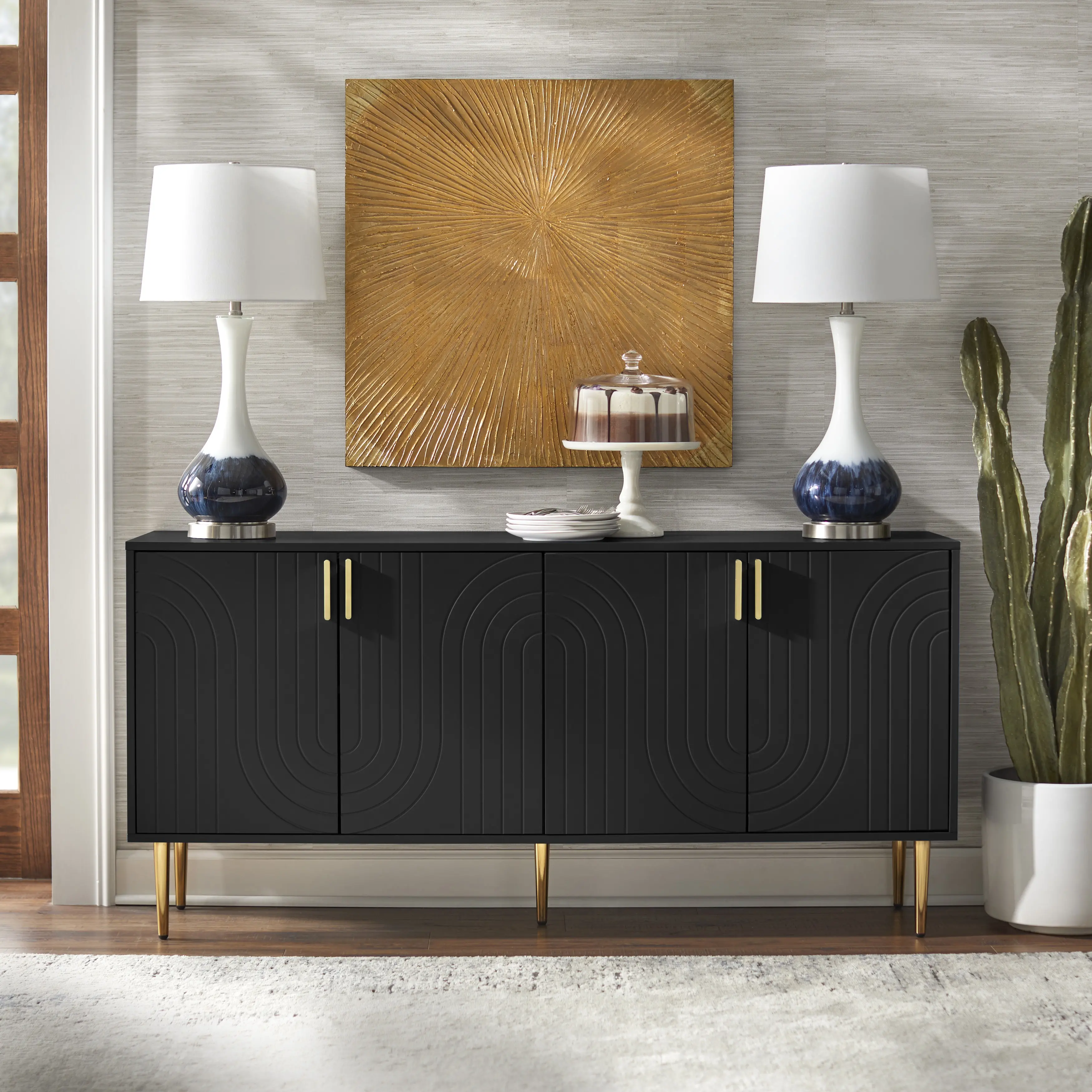Olivia Black Sideboard-2