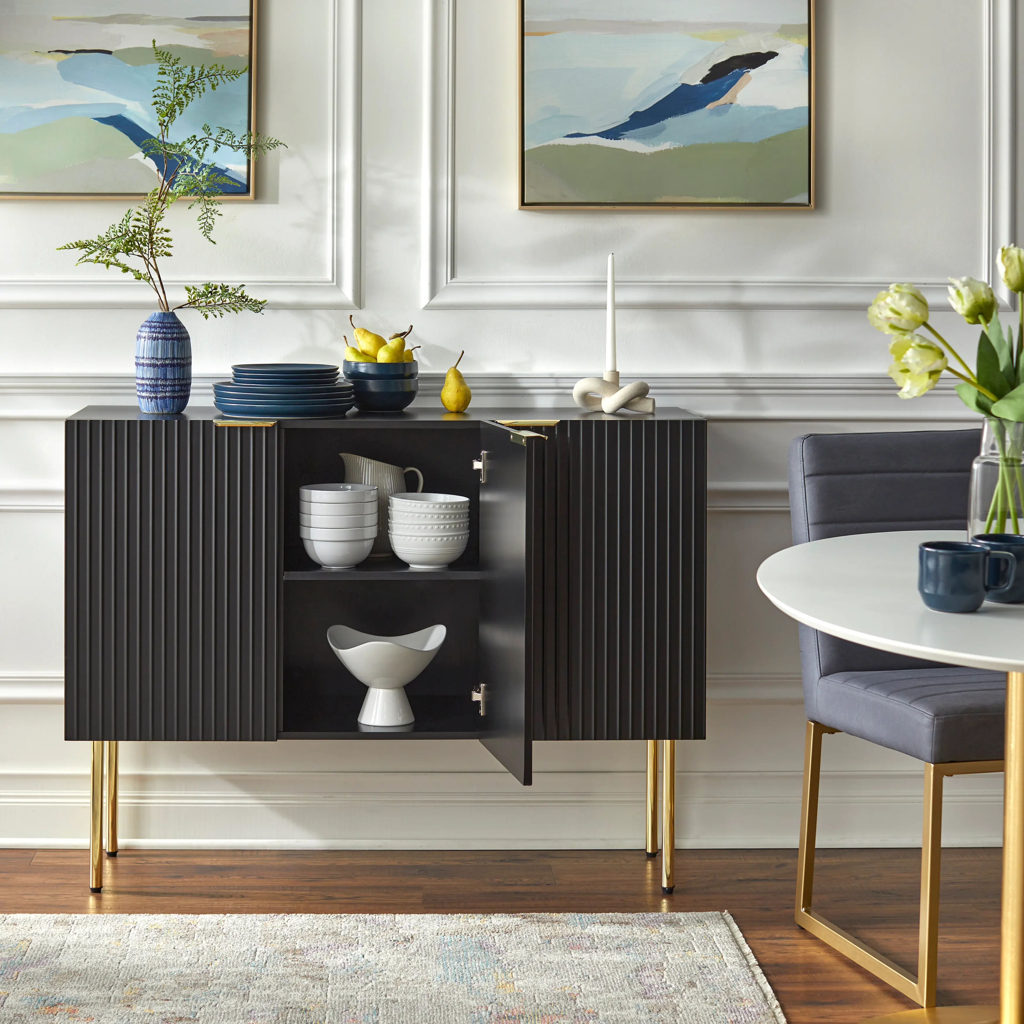 Alma Black Sideboard-6