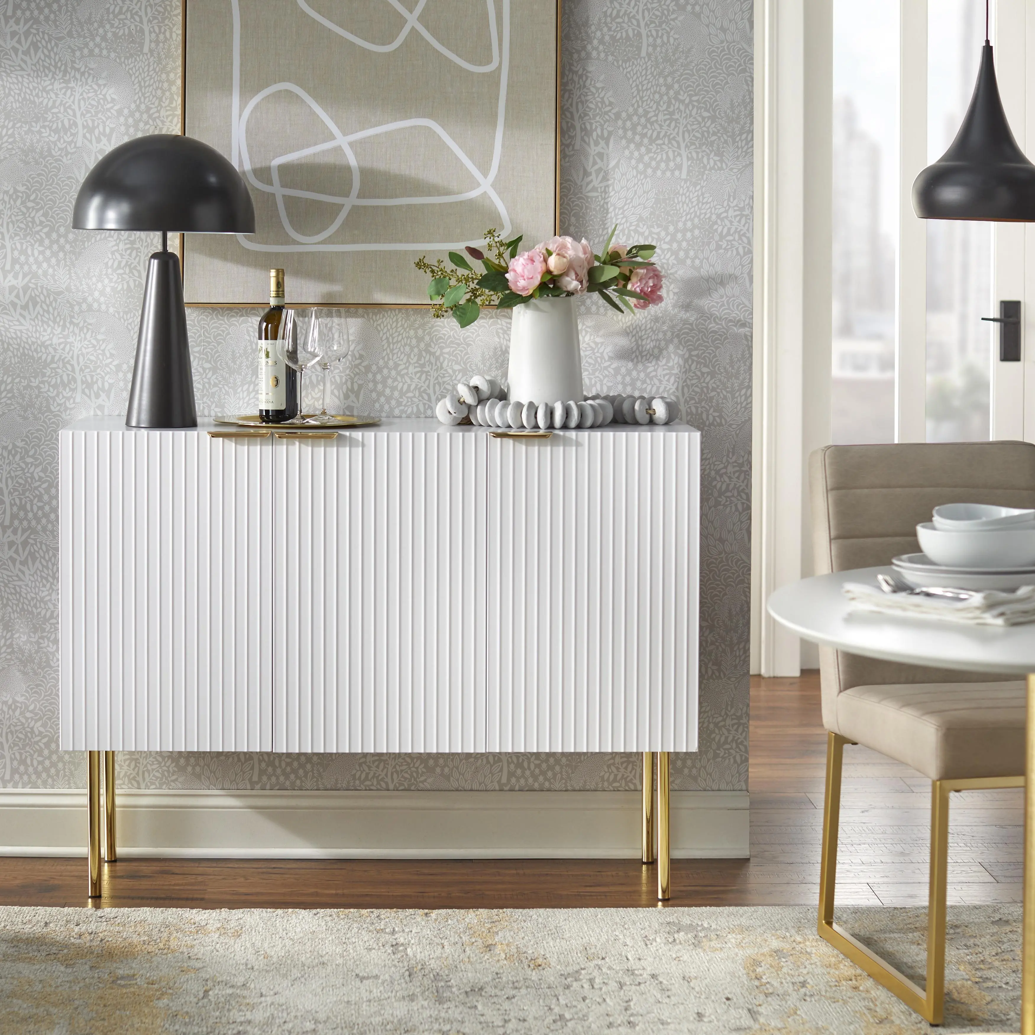 Alma White Sideboard-2