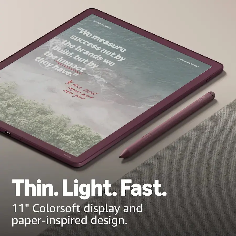 B0DWRBVDN6 Amazon Kindle Scribe Colorsoft 32GB 11 Display with Pen-3