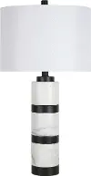 Marble White Harmony Table Lamp
