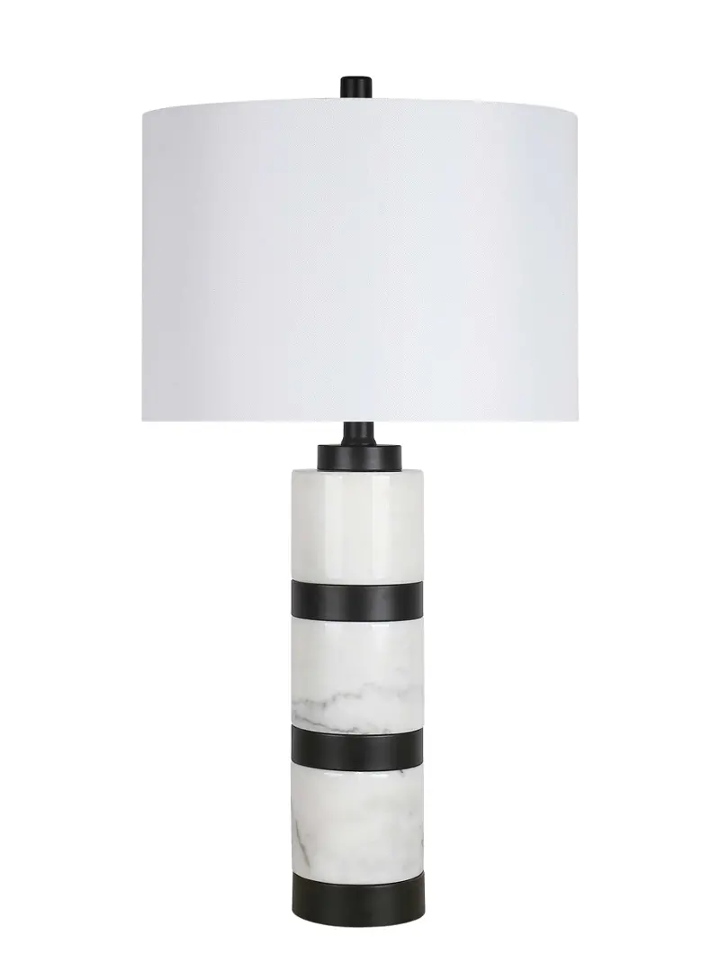 Marble White Harmony Table Lamp
