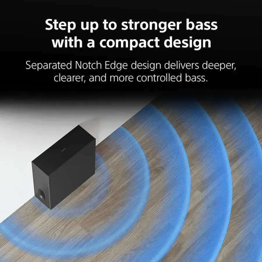 HTAP710 Sony BRAVIA Theater Subwoofer and Soundbar 7-15
